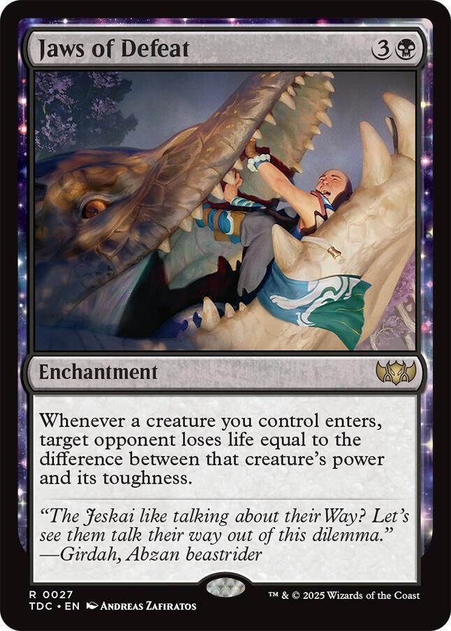 Jaws of Defeat - 27: Commander: Tarkir: Dragonstorm