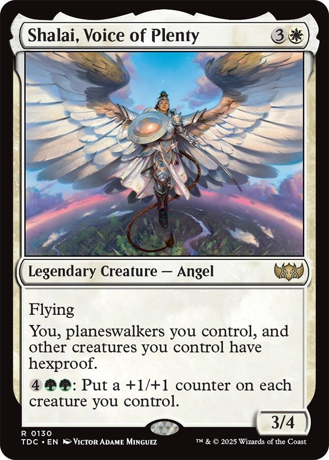 Shalai, Voice of Plenty - 130: Commander: Tarkir: Dragonstorm
