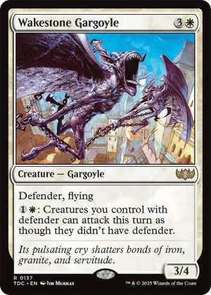 Wakestone Gargoyle - 137: Commander: Tarkir: Dragonstorm