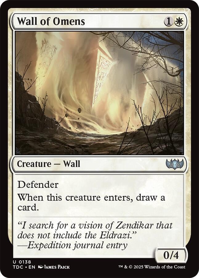 Wall of Omens - 138: Commander: Tarkir: Dragonstorm