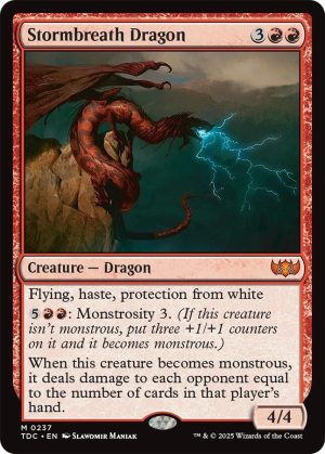 Stormbreath Dragon - 237: Commander: Tarkir: Dragonstorm