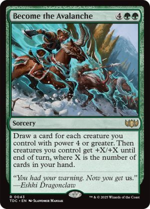 Become the Avalanche - 43: Commander: Tarkir: Dragonstorm