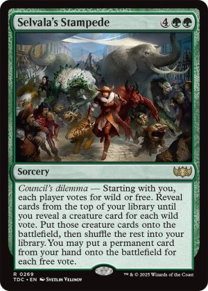 Selvala's Stampede - 269: Commander: Tarkir: Dragonstorm