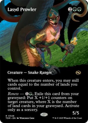 Lasyd Prowler (Borderless) - 348: Tarkir: Dragonstorm