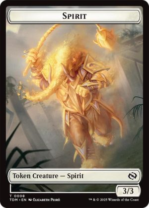 Spirit (0008) // Spirit (0009) Double - 8 // 9: Tarkir: Dragonstorm