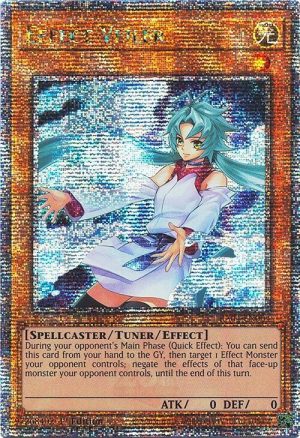 Effect Veiler (New Art) (Quarter Century Secret Rare) - RA04-EN004: Quarter Century Stampede