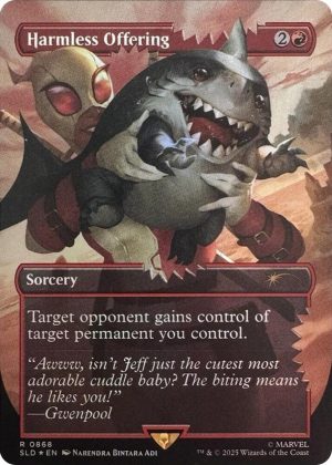 Harmless Offering (Rainbow Foil) - 868: Secret Lair Drop Series
