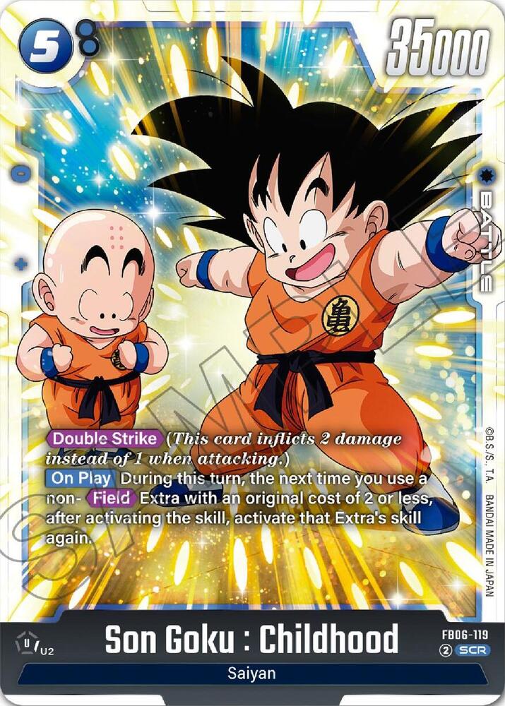 Son Goku : Childhood - FB06-119: Rivals Clash