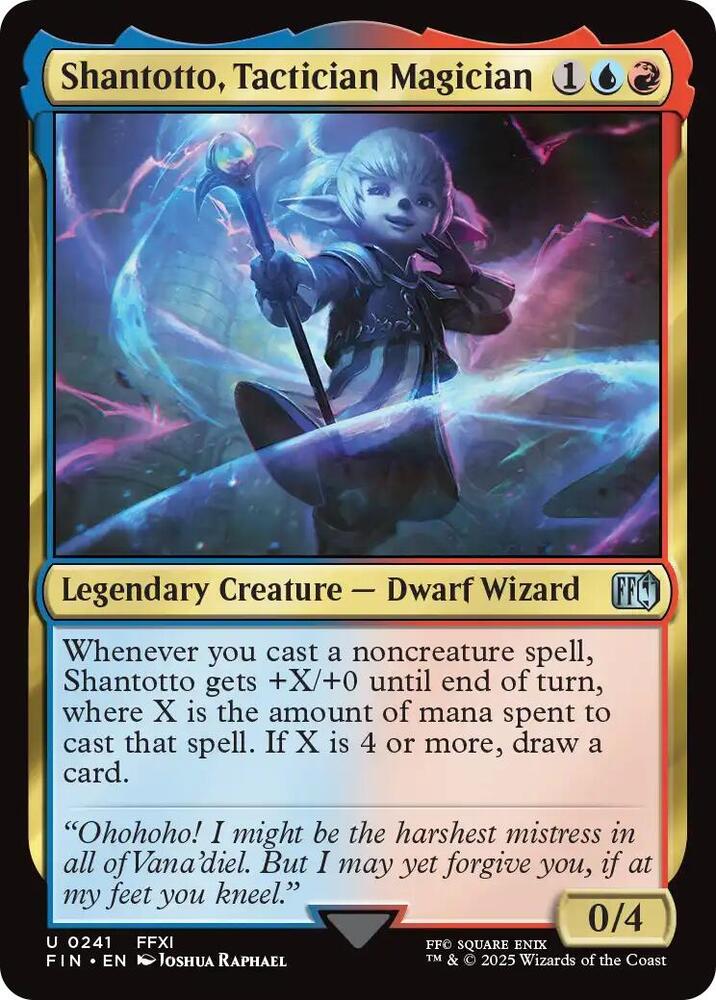 Shantotto, Tactician Magician - 241: FINAL FANTASY
