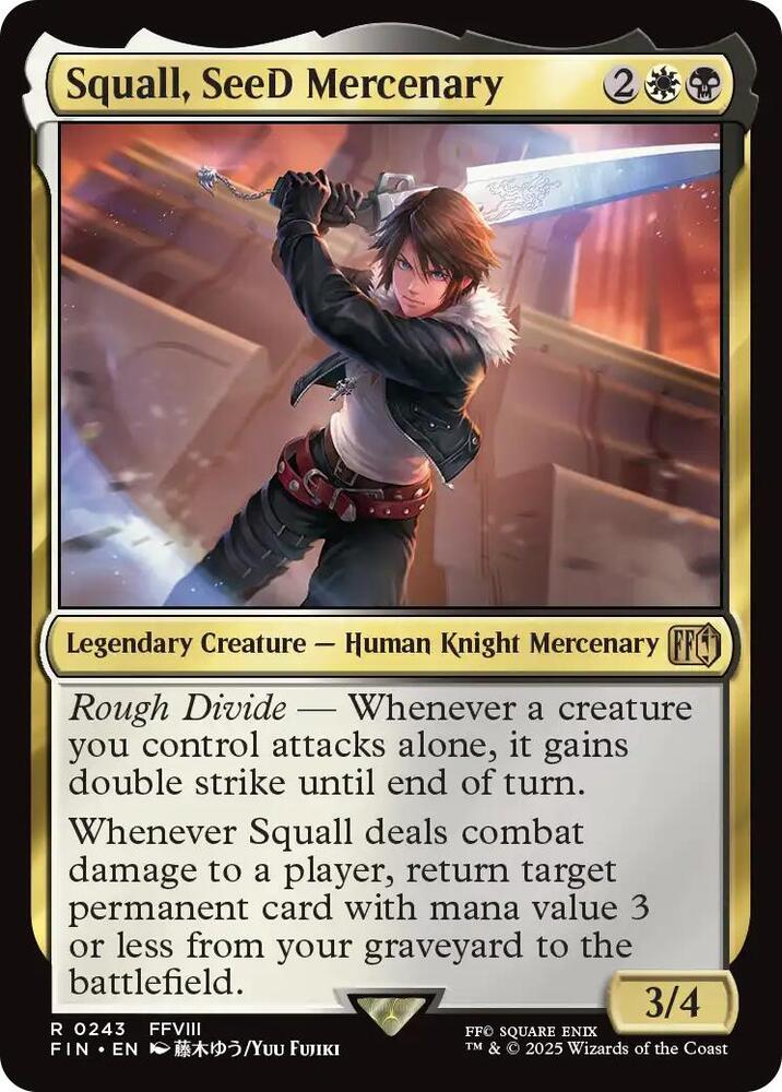 Squall, SeeD Mercenary - 243: FINAL FANTASY