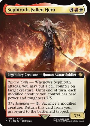 Sephiroth, Fallen Hero (Extended Art) - 182: Commander: FINAL FANTASY