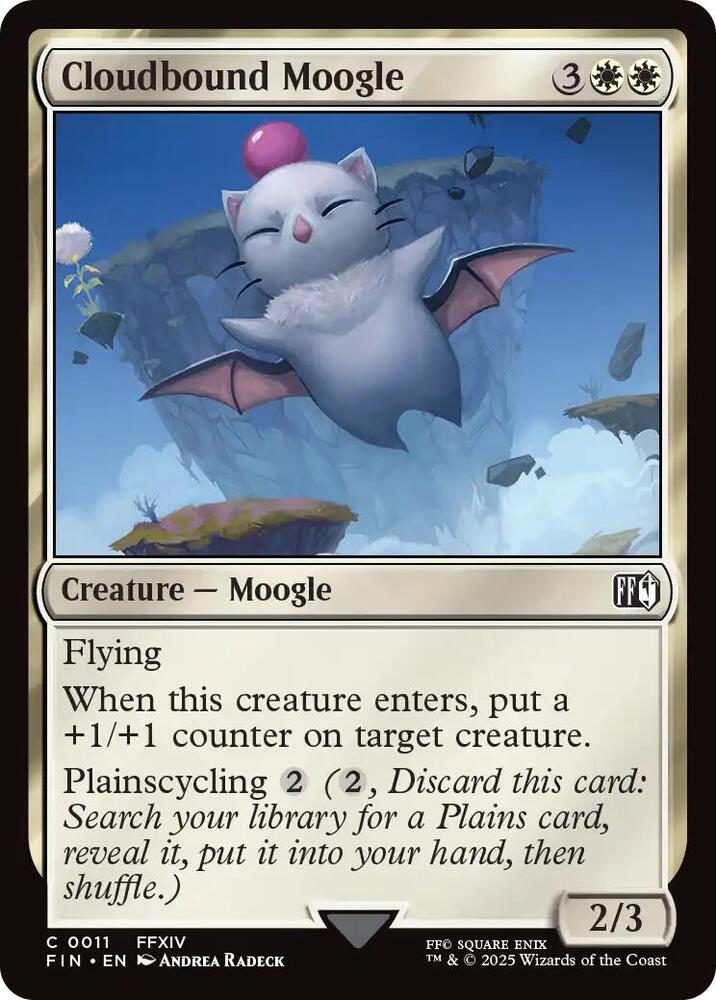 Cloudbound Moogle - 11: FINAL FANTASY
