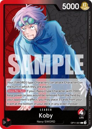Koby (001) - OP11-001: A Fist of Divine Speed
