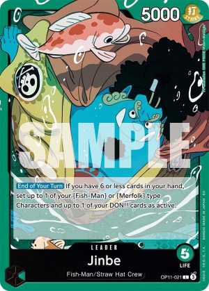 Jinbe (021) - OP11-021: A Fist of Divine Speed
