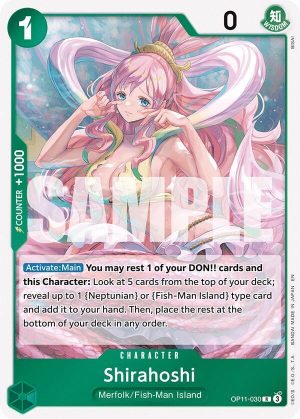 Shirahoshi (030) - OP11-030: A Fist of Divine Speed
