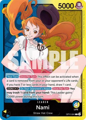 Nami (041) - OP11-041: A Fist of Divine Speed