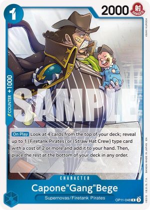 Capone"Gang"Bege (048) - OP11-048: A Fist of Divine Speed