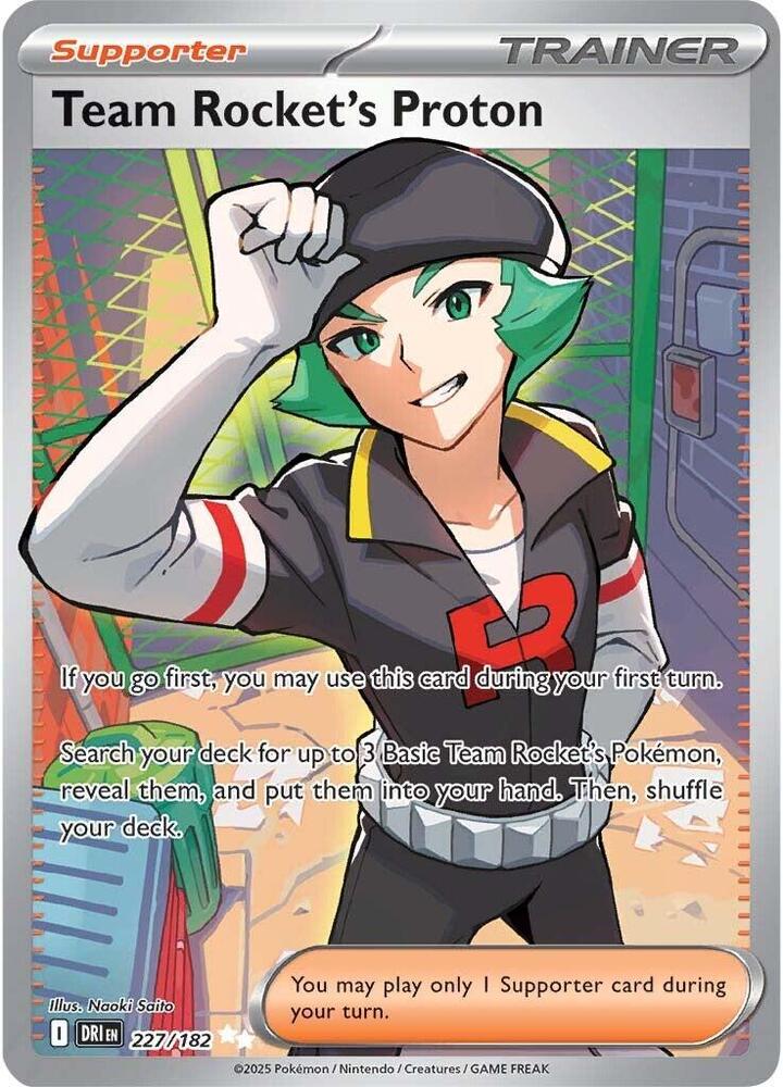 Team Rocket's Proton - 227/182: SV10: Destined Rivals