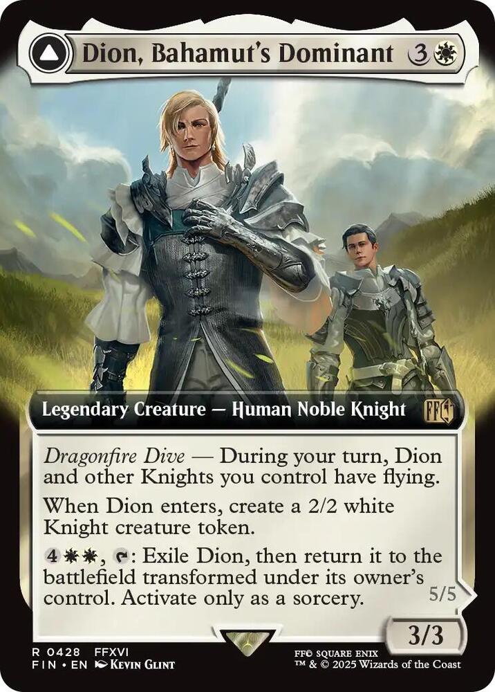 Dion, Bahamut's Dominant (Extended Art) - 428: FINAL FANTASY