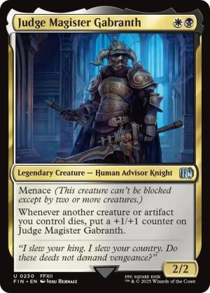 Judge Magister Gabranth - 230: FINAL FANTASY