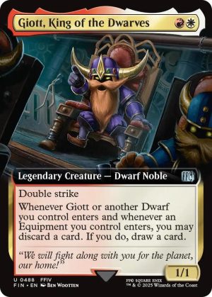 Giott, King of the Dwarves (Extended Art) - 488: FINAL FANTASY