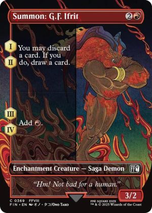 Summon: G.F. Ifrit (Borderless) - 369: FINAL FANTASY