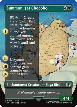 Summon: Fat Chocobo (Borderless) - 371: FINAL FANTASY