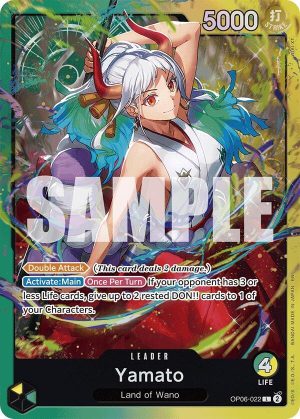 Yamato (OP06 - OP06-022: Starter Deck 28: GREEN/YELLOW Yamato