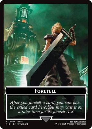 Foretell // Treasure Double - 10 // 23: Commander: FINAL FANTASY