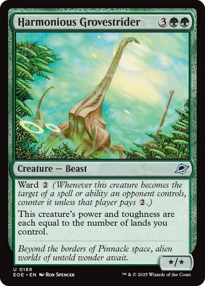 Harmonious Grovestrider - 189: Edge of Eternities