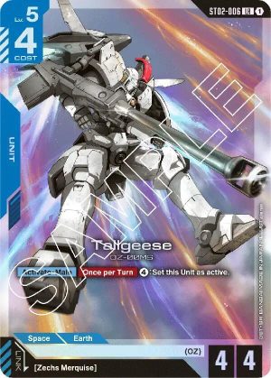 Tallgeese - ST02-006: Starter Deck 02: Wings of Advance