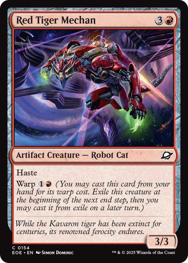 Red Tiger Mechan - 154: Edge of Eternities