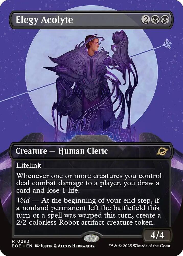 Elegy Acolyte (Borderless) - 293: Edge of Eternities