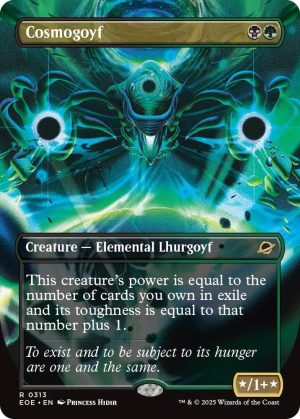 Cosmogoyf (Borderless) - 313: Edge of Eternities