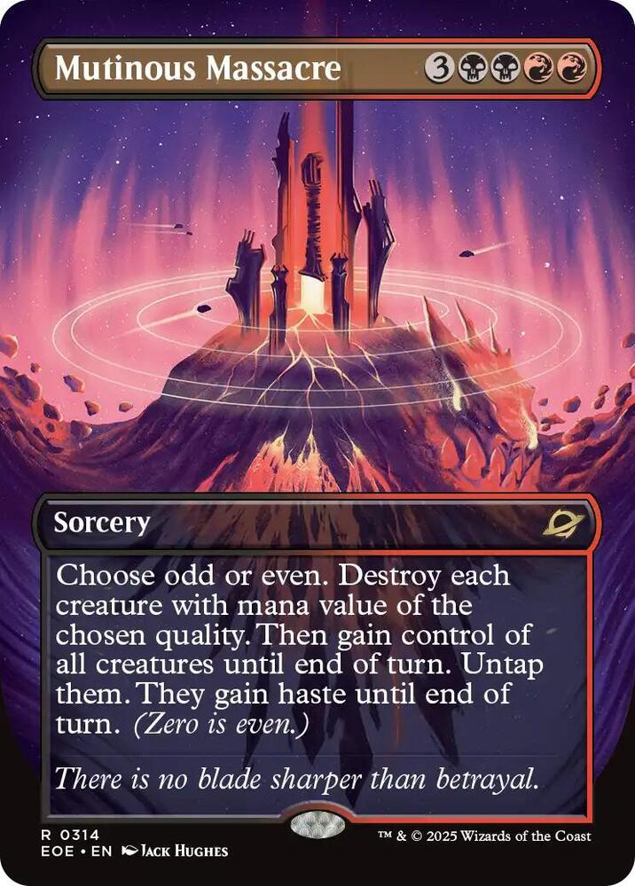 Mutinous Massacre (Borderless) - 314: Edge of Eternities