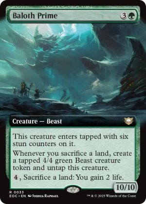 Baloth Prime (Extended Art) - 33: Commander: Edge of Eternities