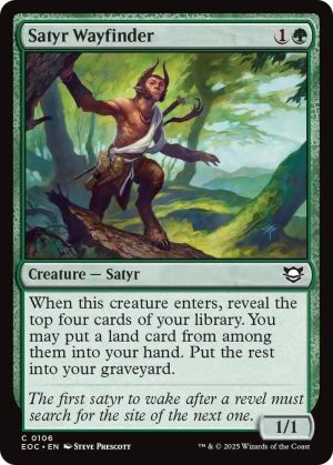 Satyr Wayfinder - 106: Commander: Edge of Eternities