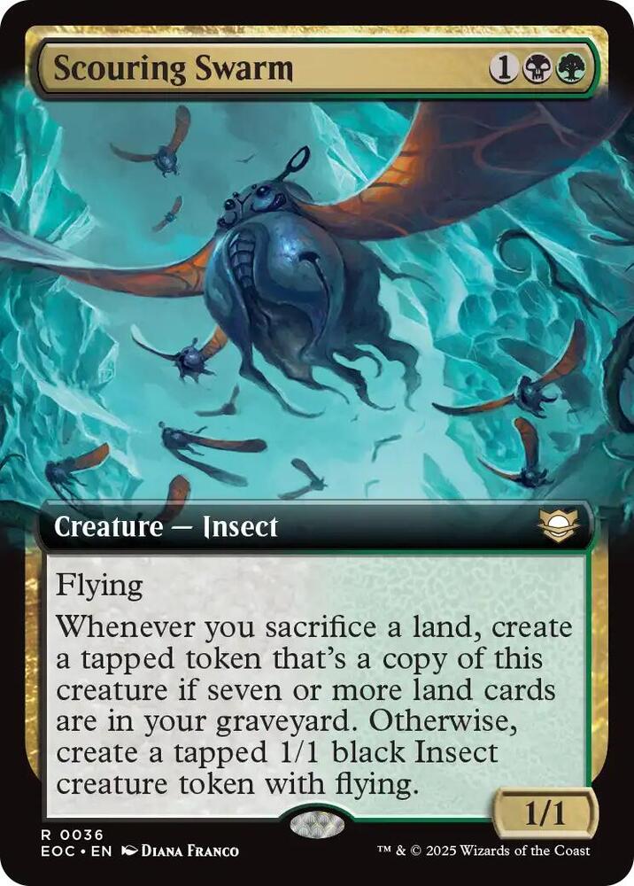 Scouring Swarm (Extended Art) - 36: Commander: Edge of Eternities