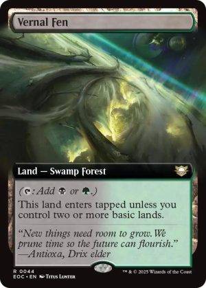 Vernal Fen (Extended Art) - 44: Commander: Edge of Eternities