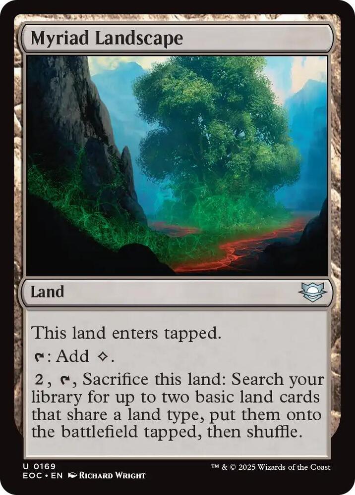Myriad Landscape - 169: Commander: Edge of Eternities