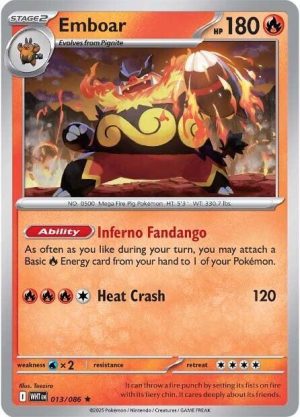 Emboar - 013/086: SV: White Flare