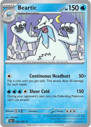 Beartic - 026/086: SV: Black Bolt