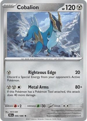 Cobalion - 066/086: SV: Black Bolt
