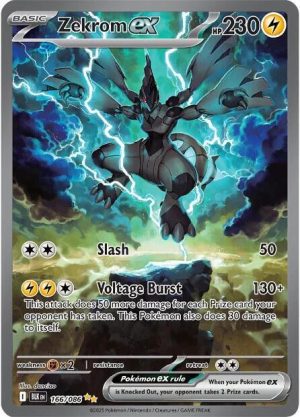 Zekrom ex - 166/086: SV: Black Bolt