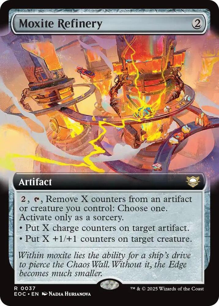Moxite Refinery (Extended Art) - 37: Commander: Edge of Eternities