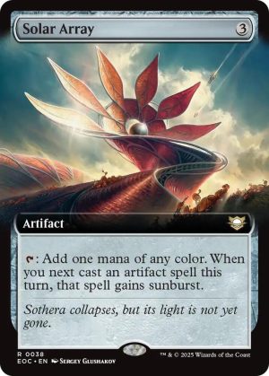 Solar Array (Extended Art) - 38: Commander: Edge of Eternities