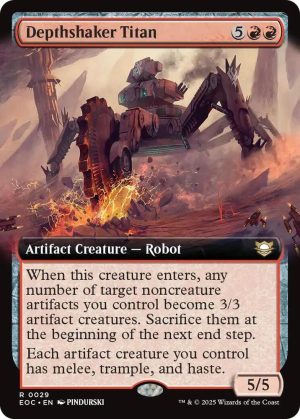 Depthshaker Titan (Extended Art) - 29: Commander: Edge of Eternities
