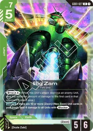 Big Zam - GD01-027: Newtype Rising