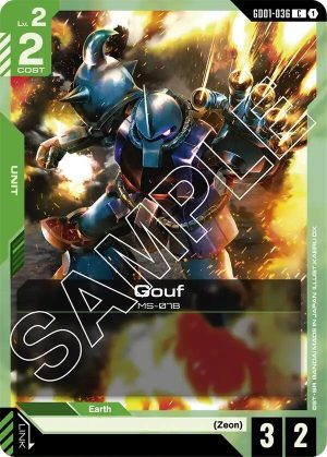 Gouf - GD01-036: Newtype Rising