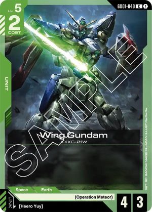 Wing Gundam (GD01 - GD01-040: Newtype Rising